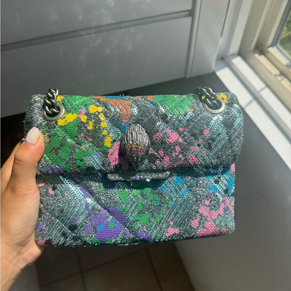 Multicolor Chain Shoulder Bag - image 1